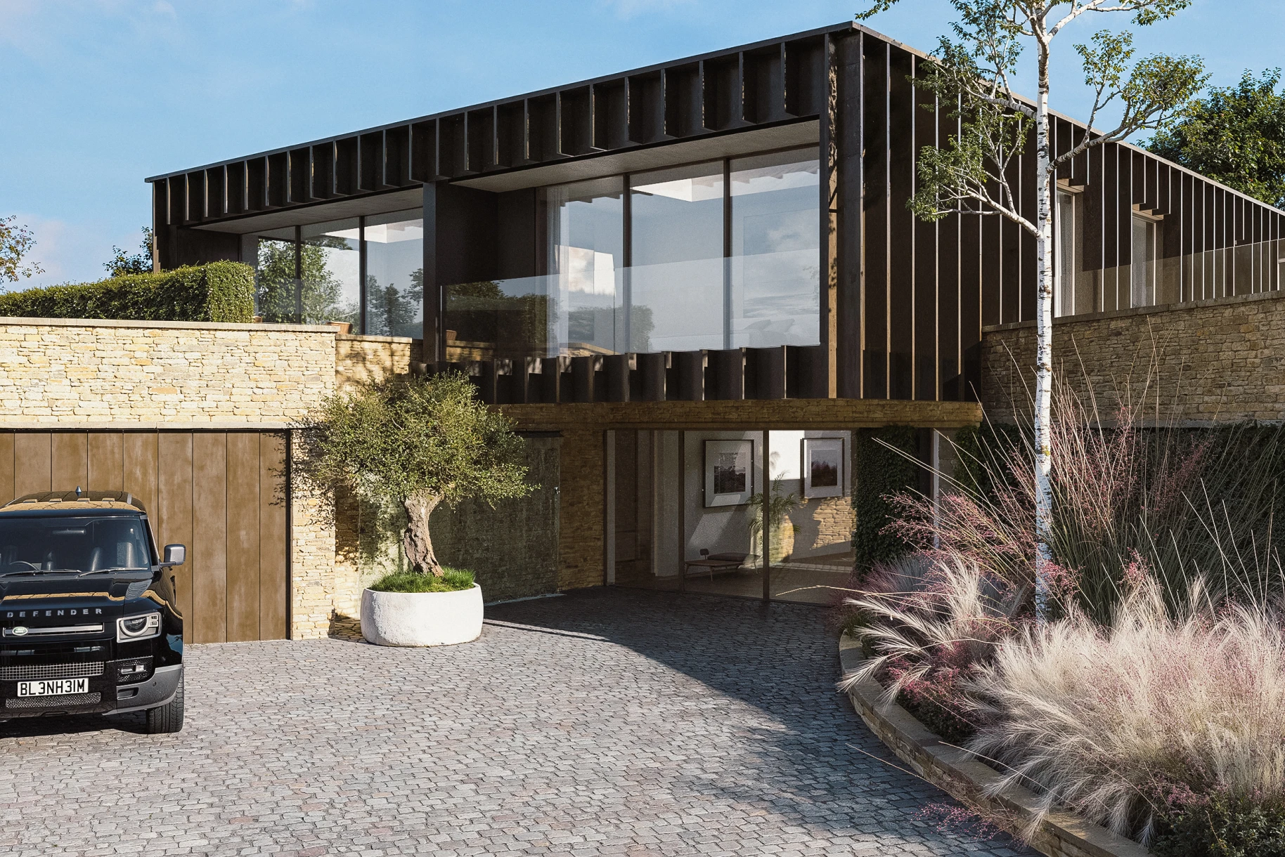 The Retreat Front View